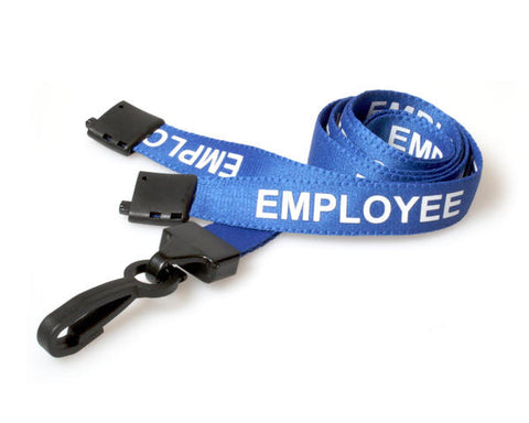 15mm Employee Lanyard with Plastic Slide Clip