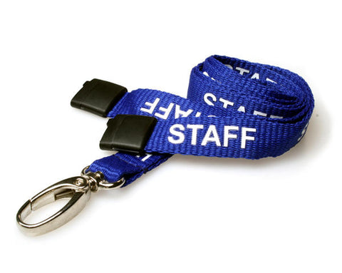 15mm Staff Lanyard with Metal Lobster Clip